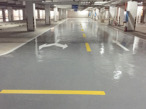 地下車(chē)庫(kù)環(huán)氧地坪5